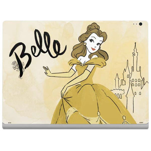 Disney Princess Belle Art Surface Book 2 15in Skin